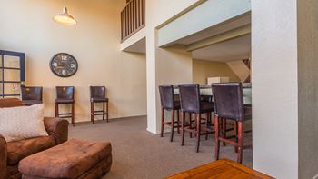 Somerpointe clubhouse with plenty of lounging space which makes it perfect for gatherings